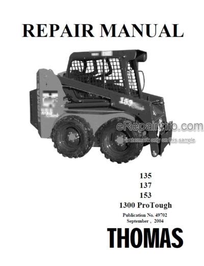 thomas 137 skid steer specs|thomas skid steer manuals.